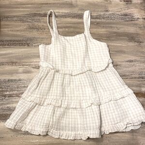 Toddler muslin sun dress